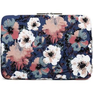 👉 Shirt meerkleurig Canvaslife Universeel Laptop Sleeve Tot 14 inch - Bloemenprint Camelia 7423655459482