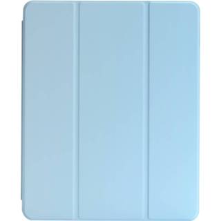 👉 Folio case blauw FONU Shockproof iPad Pro 2021 - 12.9 inch Pencil houder Lichtblauw 8720598435351