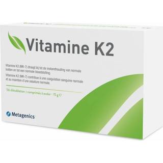 👉 Vitamine active Metagenics K2 56 tabletten 5400433284582
