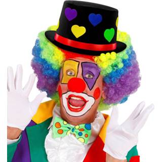 👉 Hoge hoed active clown met hartjes 8003558167012