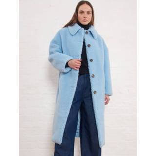 👉 Gerecycled materiaal XS vrouwen blauw Wintermantel 'Estila' 5056423336863