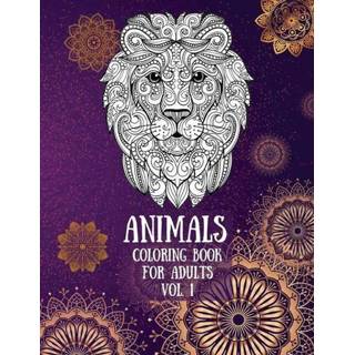 👉 Engels Animals Coloring Book for Adults Vol. 1 9789198725506