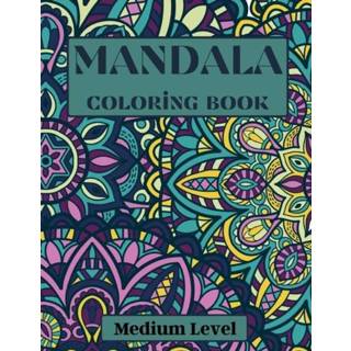 👉 Medium engels mannen Mandala Coloring Book Level 9789198725513