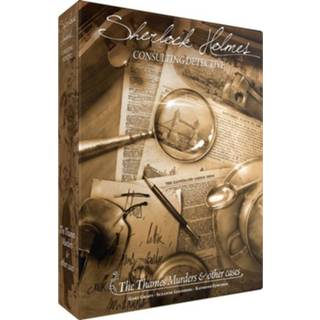 👉 Asmodee Sherlock Holmes Consulting Detective: The Thames Murders & other cases Engels 9782370990075