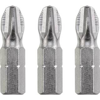 Steel KWB Industrial Bits, 25mm, Phillips/ kruisgleuf PH3 3 stuks 4009311210036