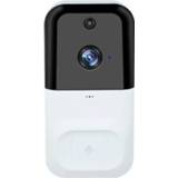 👉 Bewakings camera 1080P Wireless WIFI Video Doorbell Security with Night Vision Two-way Audio PIR Motion Detection Remote Access 3pcs 18650 batteries