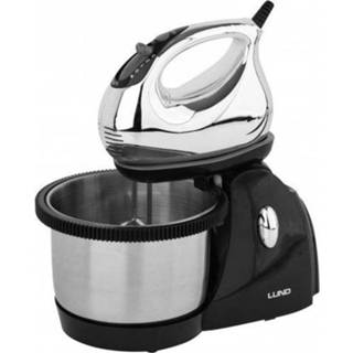 👉 Handmixer RVS active LUND met mengkom - 3 snelheidsniveaus kom capaciteit: 3L 250W 6011630643622