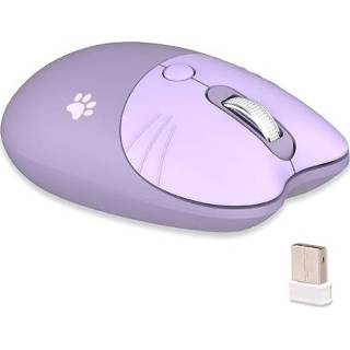 👉 Work station roze Mofii M3 2.4G Wireless Mouse Ergonomic Office Mice 3-gear Adjustable DPI Auto Sleep Low Noise for Desktop Computer Laptop Pink