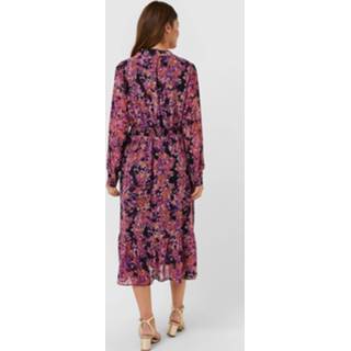 👉 Blousejurk gerecycled materiaal vrouwen zwart 'Britt' 5715207384840