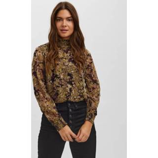 👉 Blous gerecycled materiaal l vrouwen bruin Blouse 'Britt' 5715207385878