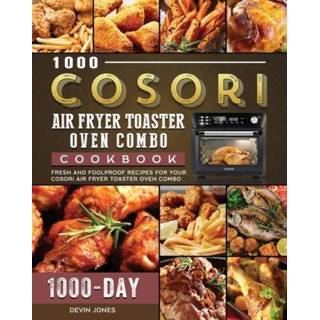 👉 Toaster oven engels 1000 COSORI Air Fryer Combo Cookbook 9781803207193