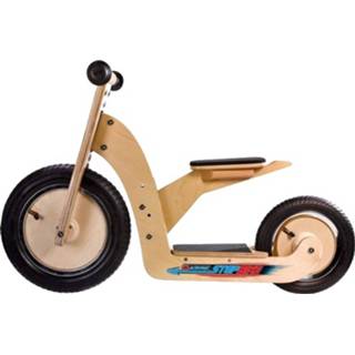 👉 Loopfiets bruin hout Acrobat Stepbike 2-in-1 Junior 5425004750853