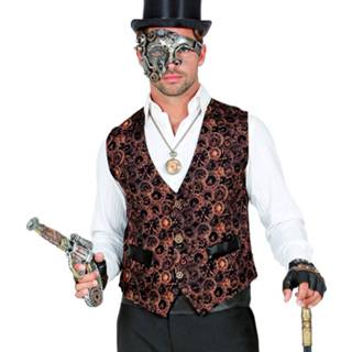 Vest active mannen Gillet steampunk vestje heren 8003558481811