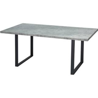 👉 Tafel spaanplaat grijs Amir Beton 180 cm 7435152986965