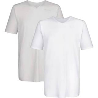 👉 Shirt zeer comfortabel mannen effen wit katoen Shirts per 2 stuks BABISTA Wit::Grijs 4055707352217