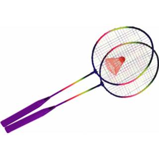 👉 Badmintonset paars Free And Easy 3-delig 62 Cm 8719987044526