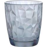 👉 Waterglas blauw One Size 6x Stuks tumbler waterglazen/sapglazen 390 ml - Glazen / drinkglazen 8004360065367