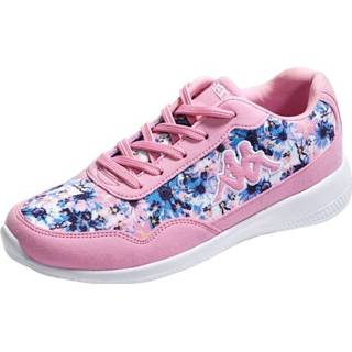 👉 Sneakers synthetisch roze vrouwen verwisselbare binnenzool gebloemd Sneaker Kappa 4056142953168 4056142953090