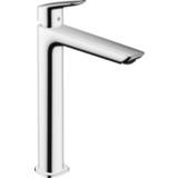 👉 Wastafelmengkraan chroom Hansgrohe Logis Fine ééngreeps comfortzone 240 inclusief pop-up trekwaste 29,9 cm, 4059625356067