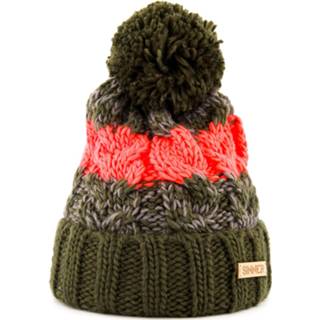 👉 Beanie groen unisex One Size wintersport benodigdheden fleece Sinner jackson - 8715999191395