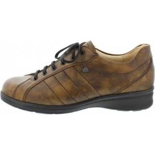 👉 Leer bruin damesschoenen vrouwen FinnComfort Haifa