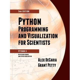 👉 Engels Python Programming and Visualization for Scientists 9780972903356