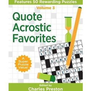 👉 Engels Quote Acrostic Favorites: Features 50 Rewarding Puzzles 9780998832272