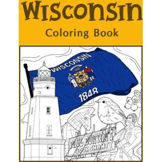 👉 Engels Wisconsin Coloring Book 9781006547133