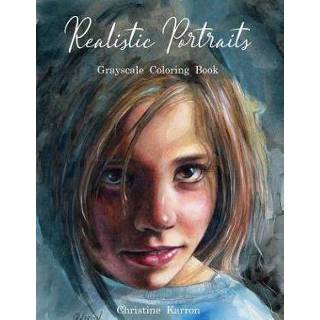👉 Engels Realistic Portraits Grayscale Coloring Book 9781082412554