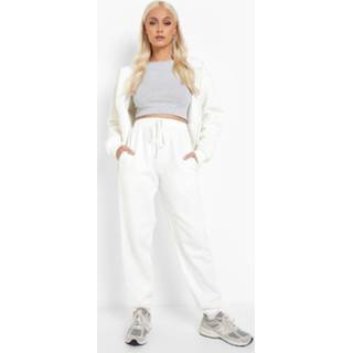 Joggingbroek Met Zoom Detail, Ecru