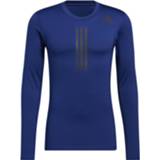 👉 Ondershirt lange mouw blauw xxl|xl|l|m|s shirts Adidas TechFit Compressie Mouwen