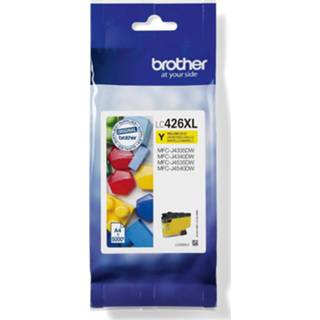 👉 Inktcartridge geel stuks KJetcartridges Brother inktcartridge, 5.000 pagina's, OEM LC-426XLY, 4977766809542