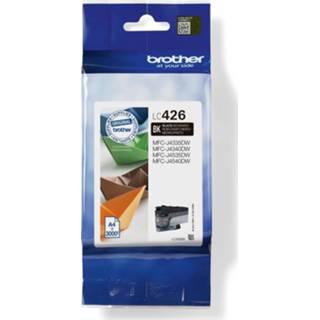 👉 Inktcartridge zwart stuks KJetcartridges Brother inktcartridge, 3.000 pagina's, OEM LC-426BK, 4977766809474