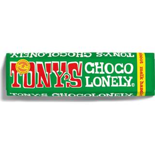 Chocoladereep stuks drank chocolade Tony's Chocolonely chocoladereep, 47g, hazelnoot 8717677334230