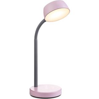 👉 Bureaulamp roze kunststof metaal modern LED gentegreerd binnen verstelbaar Home sweet - College office pink 8718808384698