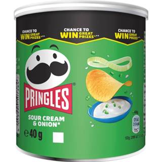 Stuks drank Pringles chips, 40g, sour cream & onion 5053990107384