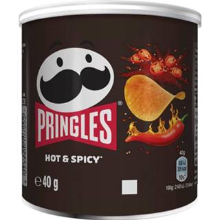 Stuks drank Pringles chips, 40g, hot & spicy 5053990107292