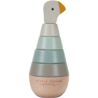 👉 Stapelaar Little Goose Groen Mint houten Dutch 8713291770737