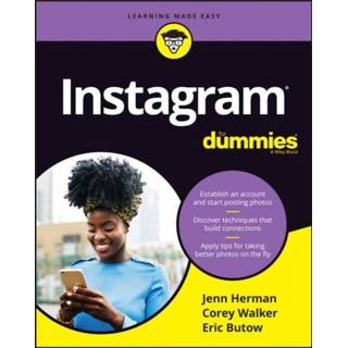 👉 Engels Instagram For Dummies 9781119593935