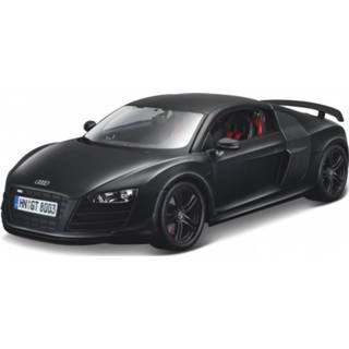 👉 Modelauto zwart Audi R8 Gt Schaal 1:18/24 X 10 7 Cm - Speelgoed Auto's 8719247611406