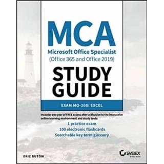 Engels MCA Microsoft Office Specialist (Office 365 and 2019) Study Guide 9781119718246