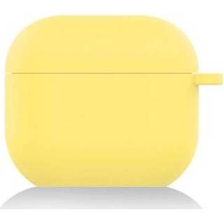 Siliconen hoesje geel Shieldcase Airpods 3 (geel) 8720626967847