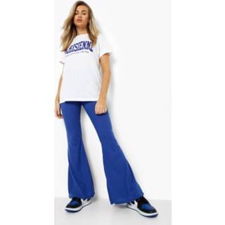 Geborstelde Geribbelde Wijde Broek, Cobalt