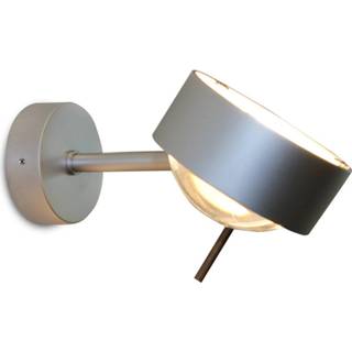 👉 Wand lamp chroom helder Wandlamp PUK SIDES, 1-lichts 10 cm, mat