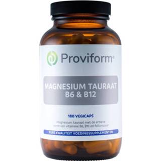 👉 Magnesium tauraat gezondheid Proviform B6 & B12 Vegicaps 8717677125814