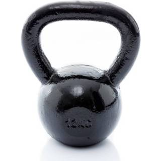 👉 Gietijzeren kettlebell zwart active Muscle Power - 12 kg 7423521863849