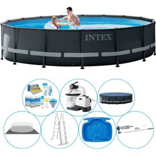 👉 Zwembad Intex Ultra Xtr Frame Rond 488x122 Cm - Super Deal 8720574947496