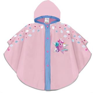 👉 Poncho roze blauw EVA meisjes Perletti Unicorn Lichtroze/blauw One-size 8015831155906