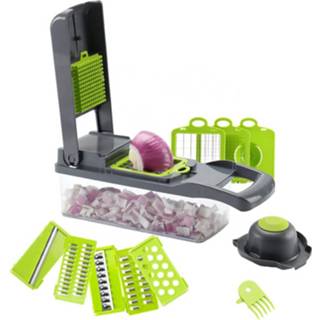 👉 Mandoline mannen - 12-delige Set Multifunctionele Groentesnijder 8720256300991