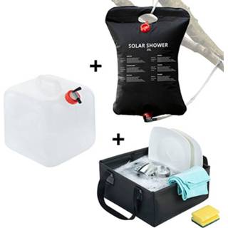 👉 Jerrycan Dutch Mountains 3 In 1 Waterset - 20 Ltr Solar Douche Opvouwbare 15 Wasbak 8717253122824